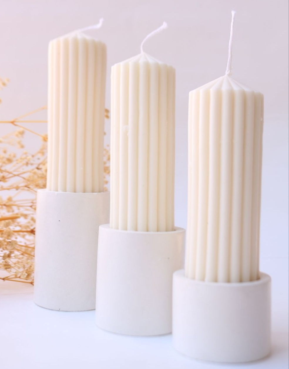 Tres Velas Set Completo