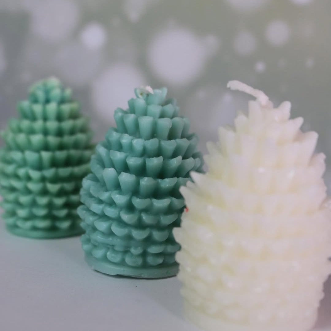 Piñas de pino de Navidad