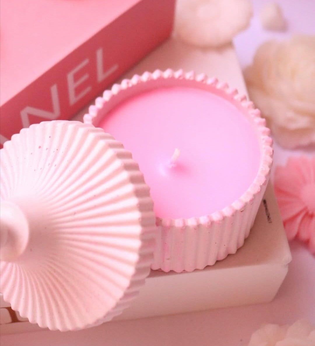 Linda vela perfumada