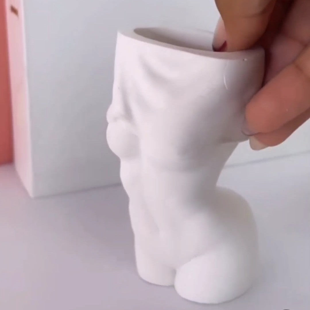 Vela de Dama bonita con base