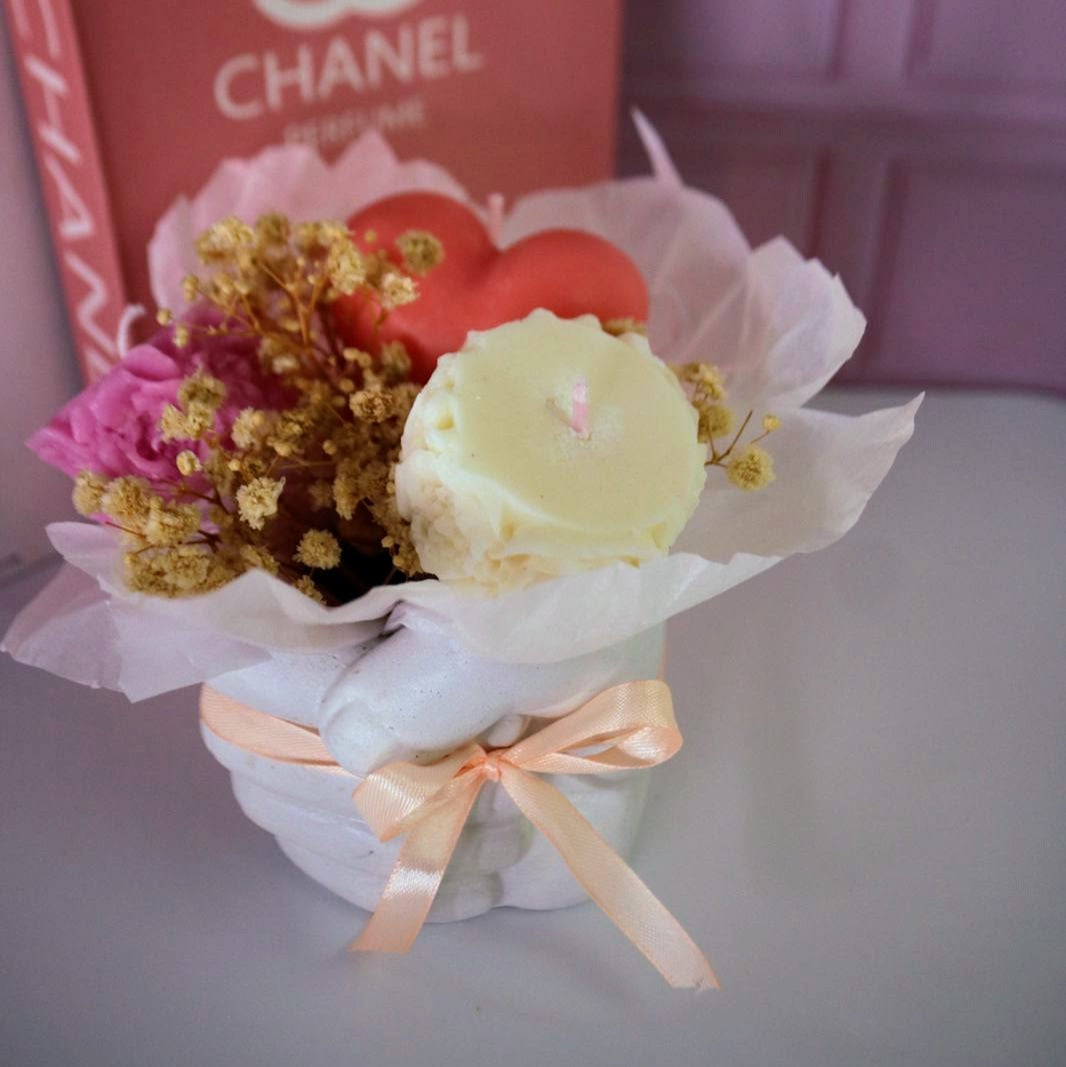 Puño de Velas de Flores Aromáticas