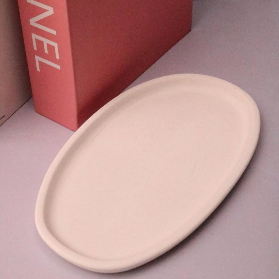 Vela aromática rosa grande. Tres opciones de base o sin base.