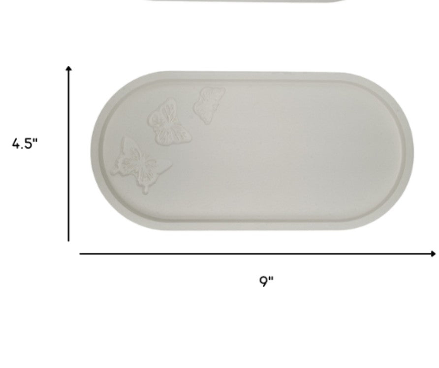 Velas aromáticas, florero y bandeja Set Completo