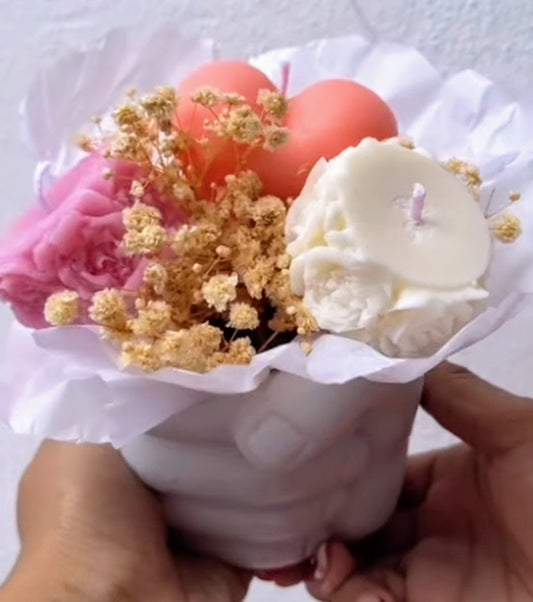 Puño de Velas de Flores Aromáticas