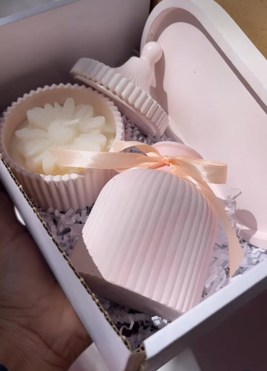 Vela Aromática de soja en tarro con opciones de florero