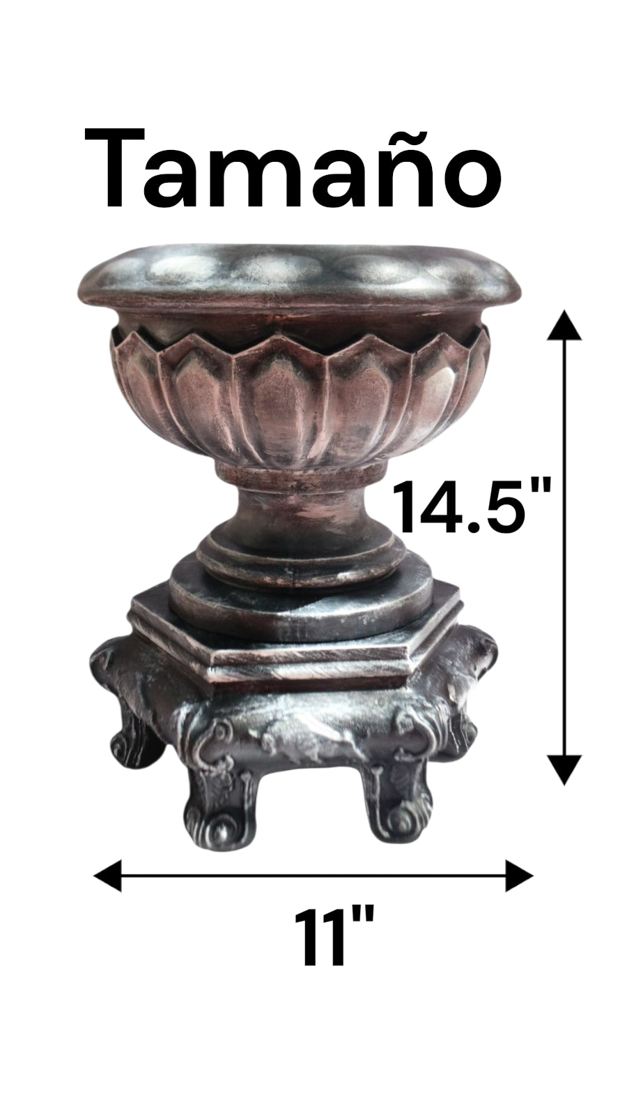 Macetero Mediano con Base